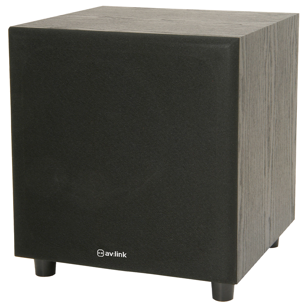 av:link M8S 100W active subwoofer cabinet