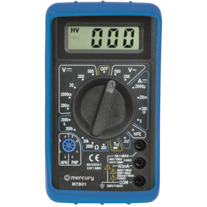 Mercury MTB01 digital multimeter