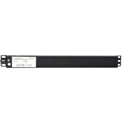 Adastra 1U-PDU-6UK 19" rack mount power distribution unit with 6 x UK sockets and reset button