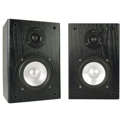 Adastra AB-5 pair of black 4Ω bookshelf speakers