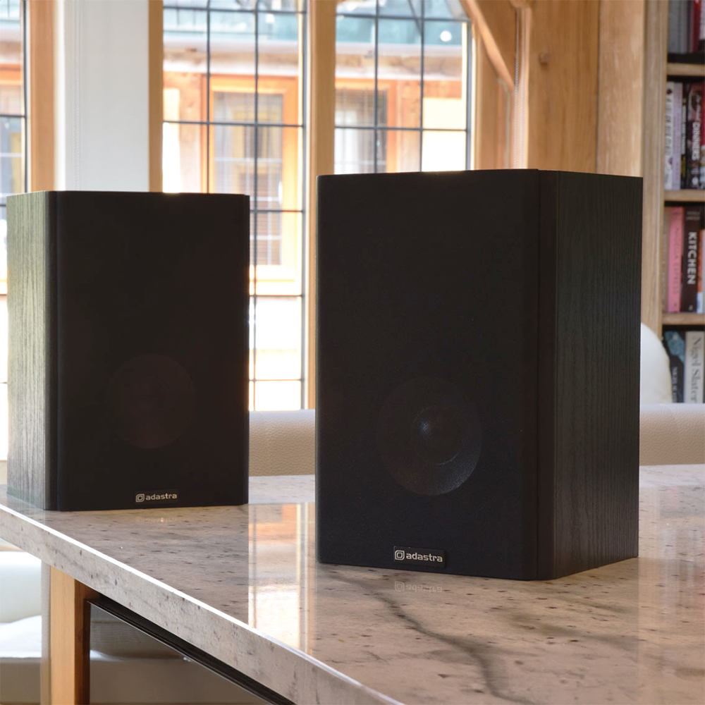 Adastra AB-5 pair of black 4Ω bookshelf speakers