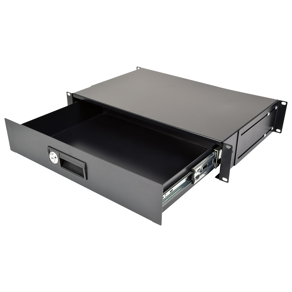 Adastra 19RD2U 2U lockable 19" rack drawer