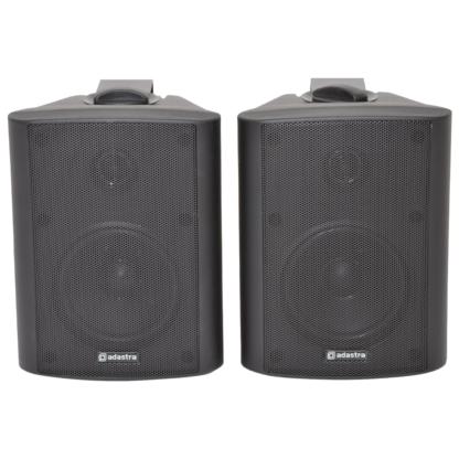 Adastra BC4-B black 35W 8Ω wall cabinet speakers (pair)