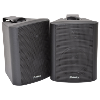 Adastra BC4-B black 35W 8Ω wall cabinet speakers (pair)