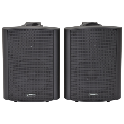 Adastra BC5-B black 45W 8Ω black wall cabinet speakers (pair)