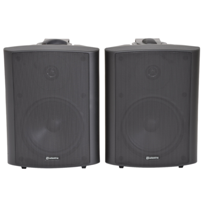 Adastra BC6-B black 60W 8Ω wall cabinet speakers (pair)