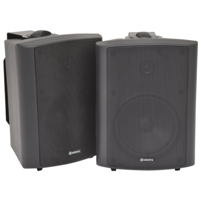 Adastra BC6-B black 60W 8Ω wall cabinet speakers (pair)