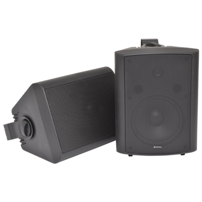 Adastra BC8-B black 90W 8Ω wall cabinet speakers (pair)