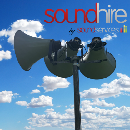 Hire a PA Sound System from Sound Services