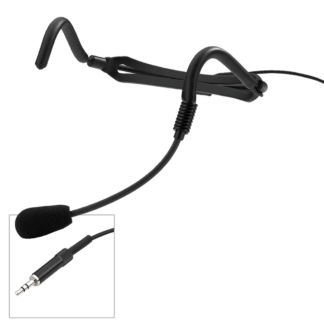 Monacor HSE-120 headmic with non-locking 3.5mm jack plug