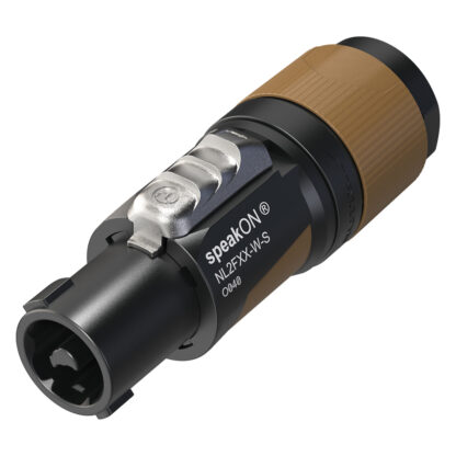 Neutrik NL2FXX-W-S 2-pole SpeakON connector