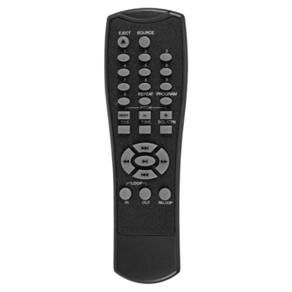 Remote control for Omnitronic XDP-1502 CD and MP3 media player