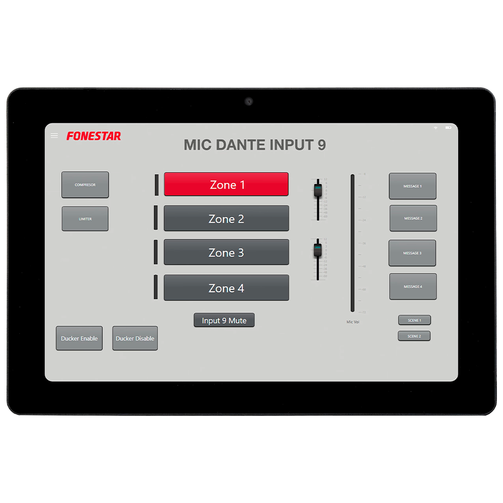 Fonestar TAB-10-16 10" Android touch screen tablet for the NMX series matrix systems