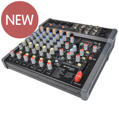 Citronic CMB-10 mixing desk with DSP and USB/PC/BT player