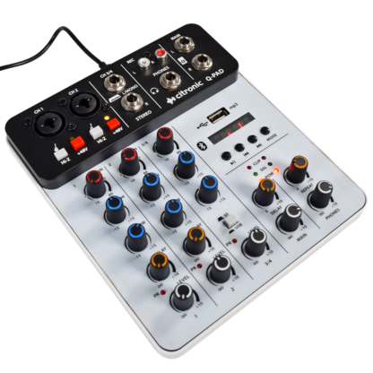 Citronic Q-PAD compact mini mixer with USB, Bluetooth and audio interface