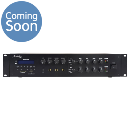 Adastra V-242 dual zone 100v 2 x 240w mixer amplifier with Bluetooth and DAB+/FM and USB/SD media player