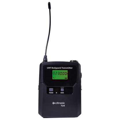 Citronic TU4-N green bodyworn transmitter