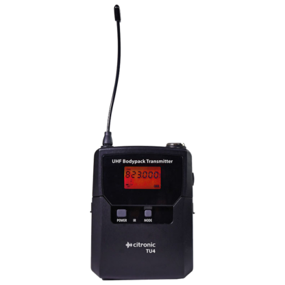 Citronic TU4-N red bodyworn transmitter