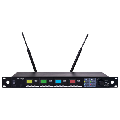 Citronic TU4 series quad receiver