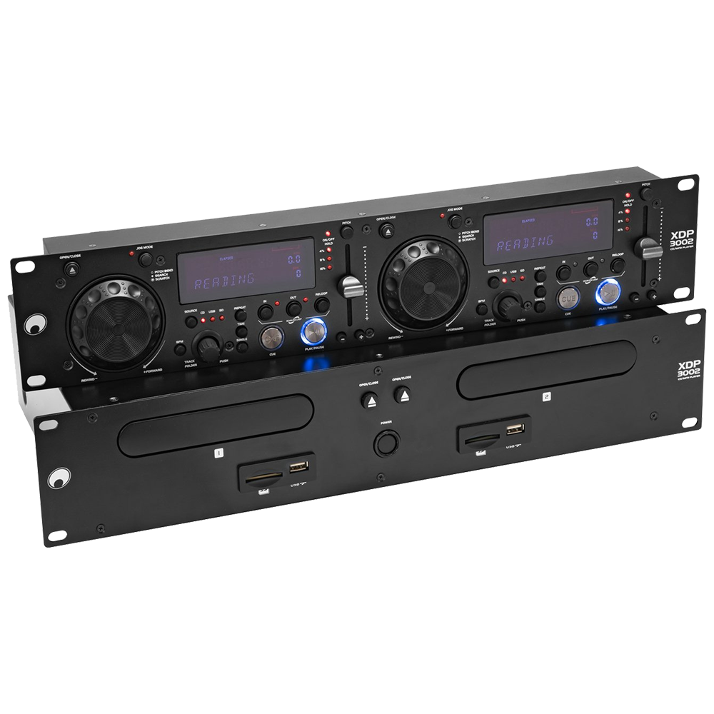 Omnitronic XDP-3002 dual CD and MP3 player