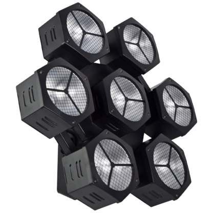 Citronic CosmoPAR 7x40W COB LED RGBW DMX PAR light