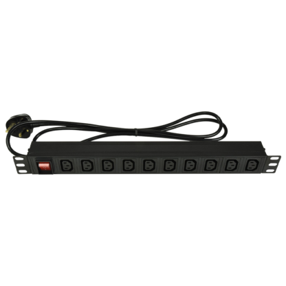 Adastra 1U-PDU-10C13 10-gang power distribution unit